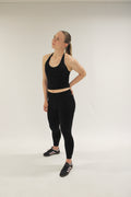 Origin V halterneck seamless top