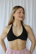 Origin V halterneck sports bra